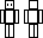 white outline