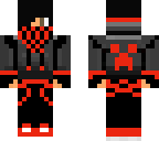 black and red