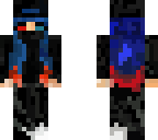 blue and red eyed girl