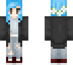 blue hair