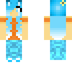 blue neko girl
