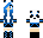blue panda