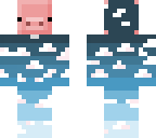 cloud sweater pig