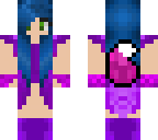 dyed my hair blue