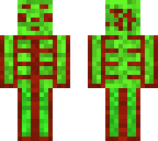 neon skeleton