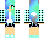 neon wolf girl