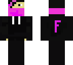 purple bandana with f on back