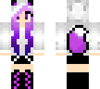purple fox girl