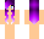 purple hair skin base