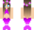 purple mermaid