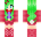 rabbit red girl