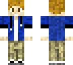 teen boy - blue jacket