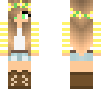 yellow spring girl