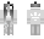 black and white