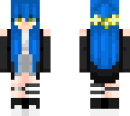 blue hair