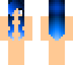 blue hair skin base