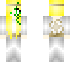 creeper girl in white dress