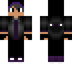 ender boy with hoodie