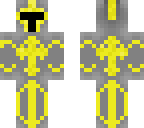 gold paladin knight