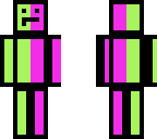 green and pink tapl