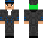 green haired pilot
