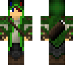half demon half wolf archer