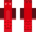 i made an entire skin out of red