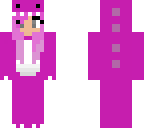 pink dinosaur onesie