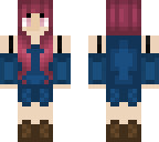 pink haired girl