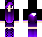 purple fox girl