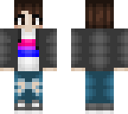 bi flag - my skin