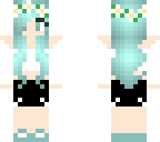 blue summer girl