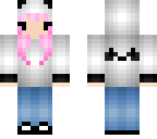 chibi panda girl