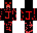 creepy red