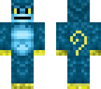 gold trim blue