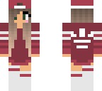maroon adidas girl