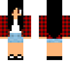 plaid girl