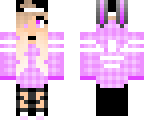 purple adidas bunny girl