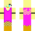 toy chica with party dress