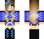 blue girl