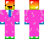 color derp pink suit