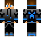 cool blue creeper boy