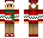 dark blonde christmas boy