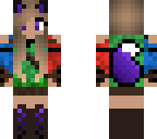 elemental wolf girl