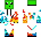 fire vs water slime