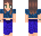 indigo outfit