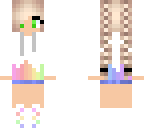 pastel hoodie girl