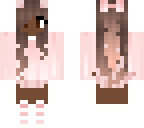 pink dark skin girl