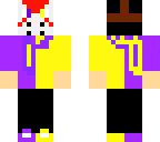 purple and yellow oc