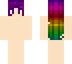 rainbow hair base